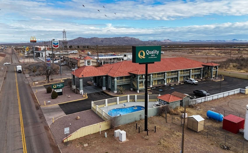 Quality Inn along I-10 West Texas