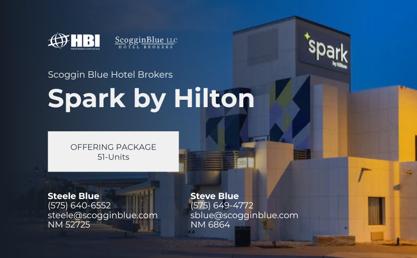 Newly Branded Spark by Hilton | Permian Basin, NM 74% Occupancy YTD